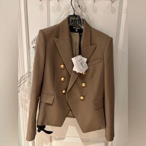 Balmain blazer size 42 beige brand new never worn